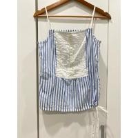 ราคา เสื้อสายเดี่ยวสีฟ้าขาว Gap Brand (26711248334)