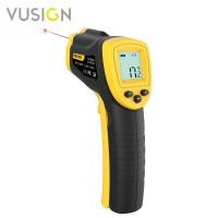 ราคา Vusign เครื่องวัดอุณหภูมิอินฟราเรด ปืนวัดอุณหภูมิ สำหรับอุตสาหกรรม จอ LED Infrared Thermometer (28810481723)