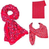 ราคา (กล่องไม่ค่อยสวย ลด 50- ทักมานะคะ ผ้านุ่ม&อุ่นมาก ไม่แข็ง)Kipling Scarf @ Flamboyant MM (เบลเยี่ยม) ของแท้ (19771759851)