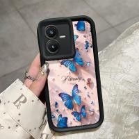 ราคา เคสสำหรับ VIVO Y22 VIVO Y22s เคสครอบป้องกันผีเสื้อสวยงาม (26157359667)