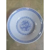 ราคา ชามลายมังกร และลายเม็ดแตงmade in china ขนาด17.5x5.5cmสินค้ามือสอง (25611219311)