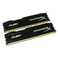 ราคา Kingston HyperX FURY 8GB Kit (2x4GB) 1600MHz DDR3 CL10 DIMM - Black (HX316C10FBK2/8) (22826101773)