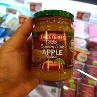 ราคา ecook คันทรี สไตล์ แอปเปิ้ล ซอส แอปเปิลบด three threes apple sauce 250g (7151122093)
