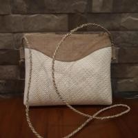 ราคา กระเป๋าสะพายข้างผ้าทอใบเตยสีขาวสําหรับผู้หญิง - กระเป๋าสะพายข้าง (29923044255)