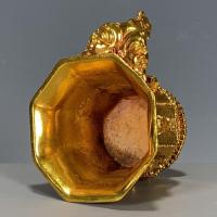 ราคา โบราณโบราณโบราณโบราณคอลเลกชันทิเบตเก่าทองแดงบริสุทธิ์เก่าที่ทําด้วยมือแกะสลักถ้วย รุนแรง แปดอมตะ (40419378878)