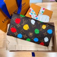 ราคา กระเป๋าสตางค์ LV sarah Yayoi แท้ (25750667544)