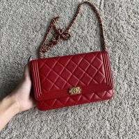 ราคา chanel woc lambแดง holo21 อะไหล่ทอง สภาพดีอุปกรณ์ การ์ด (17732967982)