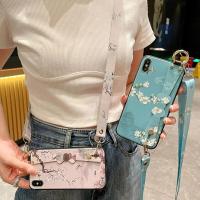 ราคา ดอกไม้สําหรับ Huawei Honor 200 300 90 50 70 Nova 11 P60 P70 P50 P30 P40 Pro Lite Crossbody Lanyard สายรัดข้อมือฝาครอบโทรศัพท์ (26635093743)