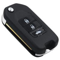 ราคา กรอบกุญแจรีโมทรถ Honda พับได้แบบ 3 ปุ่ม Honda Flip Key (961889927)