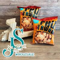 ราคา (ยกแพ็ค) ภูตะวัน ปลากรอป Phutawan Crispyfirsh ขนมปลากรอบ หอม อร่อย สะอาด น่ารับประทาน ขนาด130กรัม (20075363593)