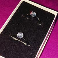 ราคา แหวนเพชรCz 1กะรัต 6.5mm. (28153735070)