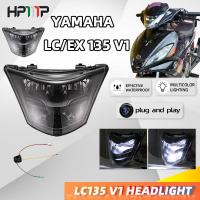 ราคา Yamaha ไฟหน้ารถจักรยานยนต์ LED T135 Spark 135/135i V1 Sniper 135 V1 Jupiter MX135 LC135 V1 Exciter 135 V1 (24722652141)