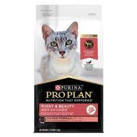 ราคา PRO PLAN FUSSY & BEAUTY SALMONสำหรับแมวโต บำรุงขนให้นุ่มสวยและเงางาม ขนาด 1.5กก. (15383346435)