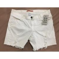 ราคา Gap LONG AND LEAN กางเกงยีนส์ขาสั้นสีขาวมือสอง เอว44" (7566794361)