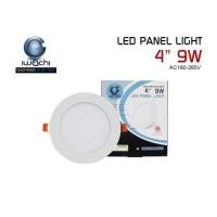 ราคา โคมไฟดาวน์ไลท์ โคมดาวน์ไลท์ LED โคมฝังฝ้า LED Downlight 4 นิ้ว 9 วัตต์ ทรงกลม แสงสีขาว (21213723526)