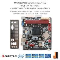 ราคา Mainboard Biostar H61MGV3 (LGA1155) Support Intel Core i Gen.2XXX and Gen.3XXX (สินค้ามือสองสภาพดีมีฝาหลัง) (8236712530)