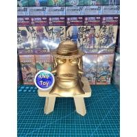 ราคา [ของแท้ มือสอง] หอยทากวันพีช Golden DenDen Mushi - แชงคูส สีทอง เรซิ่น โมเดลการ์ตูน ของสะสม (ขนาดใหญ่กว่าปกติ) (43107161424)