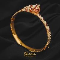 ราคา Dhanu กำไลพญานาคลงยา กำไลเสริมโชคลาภ กำไลลงยาแบบโบราณ พลอยทับทิมแท้ เสริมอำนาจ เสริมบารมี กำไลลงยา (14650456092)