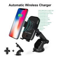 ราคา Car Holder Wireless Fast Charger สําหรับ iphone 8 X Samsung S6 S7 S8 iphone 11 pro max S10 S10 plus (29237919192)