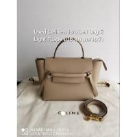 ราคา Sold‼️Celine micro belt bag สี Light Tuape ปี16 สภาพสวย มือ2 ของแท้‼️ (29515958668)