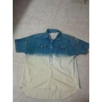 ราคา เสื้อเชิ้ต ลำลอง ผู้ชาย ไซซ์M ทูโทน สไตล์ผ้ายีนส์ (29316206583)