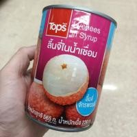 ราคา ลิ้นจี่ในน้ำเชื่อม 565 กรัมท็อปลิ้นจี่เชื่อมน้ำเชื่อมลิ้นจี่เชื่อมแบบกระป๋องลิ้นจี่จักรพรรดิ์เชื่อมLychee in Syrup 565 g (18662847733)
