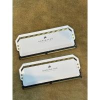 ราคา 16GB (8GBx2) DDR4/3200 RAM PC (แรมพีซี) CORSAIR DOMINATOR PLATINUM RGB (WHITE) (CMT16GX4M2C3200C16W) (26324984779)