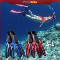 ราคา [PETSOLA] อุปกรณ์ว่ายน้ำและดำน้ำ: Swim Snorkel และ Flippers สำหรับการทำ laps ในสระว่ายน้ำและการดำน้ำ (56500108887)