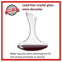 ราคา ร้านค้า24 แก้วคริสตัลไวน์ขวดเหล้าภาชนะเทไวน์วัสดุแก้วคริสตัลไร้สารตะกั่วบุคลิกภาพเหยือกไวน์ปลุก (28582504951)
