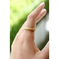 ราคา แหวนหยกเหลืองน้ำผึ้ง เบอร์ 56 หยกพม่าแท้สีธรรมชาติ จัดส่งฟรี (20331107361)