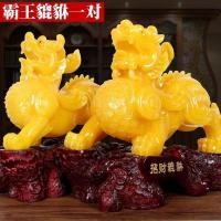 ราคา ของตกแต่ง-Lucky Pixiu หนึ่งคู่เคาน์เตอร์แคชเชียร์ของตกแต่งห้องนั่งเล่นของขวัญเปิด-Fortune Ornaments (26606752682)