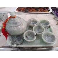 ราคา ชุดกาน้ำชาหยกพม่าแท้ (7111981803)