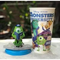 ราคา แก้วน้ำโรงหนังพร้อมฝาปิด/ MAJOR เมเจอร์ / Monsters UniversityTheatres Movie 2013 Cinemas Cup Topper Figurine Model (29980497537)