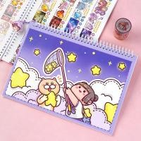 ราคา Mochi สมุดสติกเกอร์กระดาษ ขนาด A4 A5 สองด้าน ขนาดเล็ก 40 แผ่น 80 แผ่น (18457344377)