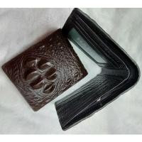 ราคา [หนังจระเข้แท้] กระเป๋าสตางค์หนังผู้ชาย กระเป๋าสตางค์ผู้ชายหนังจระเข้แท้ 100% - ANANAS - NAM.VD03 (42758841143)