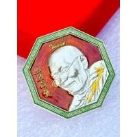 ราคา เหรียญโชคอนันต์เนื้อเงินลงยาแดงเลข 588 พร้อมพระศรีอริยเมตไตรย์ เข้าพิธีเสกพร้อมเหรียญโชคอนันต์ (40004795563)