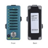 ราคา ➧ Ammoon Eq7 มินิกีตาร์ Equalizer ผลกระทบเหยียบ 7 ส่วน EQ อลูม (29705634909)