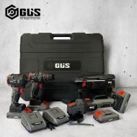 ราคา [GUS] SET [4X4] = [สว่านโรตารี่ + หินเจียร์ + สว่านไขควงกระแทก + สว่าน 3 ระบบ] + [ แบตเตอร์รี่ 4A X 4] + [แท่นชาร์ท X 2] (40907007421)