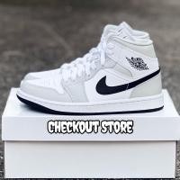 ราคา Nike Air Jordan 1 Mid “Light Smoke Grey” [แท้%] (12842408817)