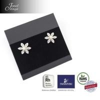 ราคา ต่างหู Swarovski ดอกไม้มุก (774574289)