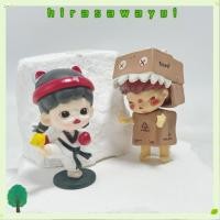 ราคา HIRASAWAYUI DIMOO กล่อง, POP BEAN POP MART มินิเครื่องประดับ, การ์ตูนรูปร่างใน Series Hirono Mime Series ตุ๊กตาเดสก์ท็อปของขวัญ (48150283876)