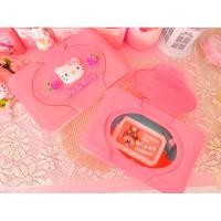 ราคา กล่องใส่ทิชชูเปียกสีชมพูใส่แมสได้ใส่ทิชชูธรรมดาได้ (22658981967)