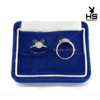 ราคา แหวนเงินแท้ 925 ของผู้หญิงพร้อมรุ่นพลอยมิกกี้ชุบทอง - เครื่องประดับเงินผู้หญิง (51550624389)