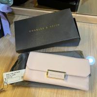 ราคา [PRELOVED] Charles & KEITH Pink Push Lock Long Wallet - ราคาเน็ตท์ (19979852777)