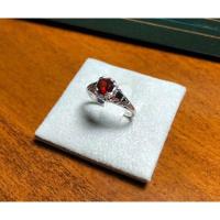 ราคา แหวนทองแท้ 10k wg พลอยโกเมน (6590027485)