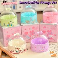 ราคา RENUNONG Candy Box, Sanrio My Melody Drawer Storage Box, Hello Kitty Cartoon Desktop Storage Organizer (49650274823)