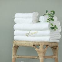 ราคา DREAMERY ผ้าขนหนูขนคู่ Cotton HOTEL LUXURY ขนาด 15x30 นิ้ว 3.5 ปอนด์ เกรดโรงแรม 5 ดาว สีขาว เทา น้ำตาล น้ำเงิน (24847346067)