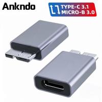 ราคา Ankndo อะแดปเตอร์เชื่อมต่อฮาร์ดไดรฟ์ภายนอก Type C ตัวเมีย เป็น USB 3.0 Micro B ตัวผู้ สําหรับ Galaxy S5 Note 3 Seagate WD Toshiba (19930293543)