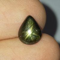 ราคา พลอย สตาร์ แซฟไฟร์ ดิบ แท้ ธรรมชาติ ( Natural Black Star Sapphire ) หนัก 3.52 กะรัต (6667971653)