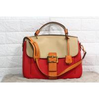 ราคา MCM สีแดงใบใหญ่ อะไหล่ทองสวย ใส่ของจุกๆ (18335960464)